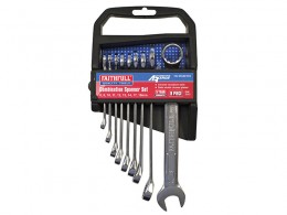 Faithfull Combination Spanner CV Set 9 Piece 6-19mm £18.49